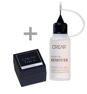 Crear nails gel glue+ remover